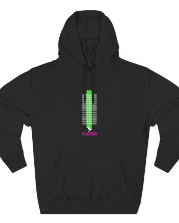Placebo Collapse Into Never Three-Panel Fleece Hoodie
