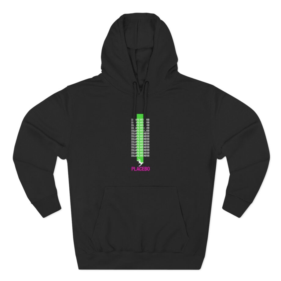 Placebo Collapse Into Never Three-Panel Fleece Hoodie