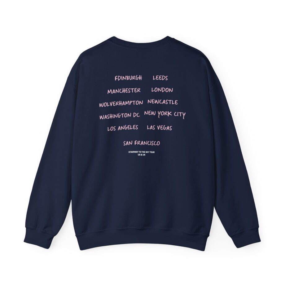 Zayn Malik Antenna Itin Faded Unisex Heavy Blend™ Crewneck Sweatshirt