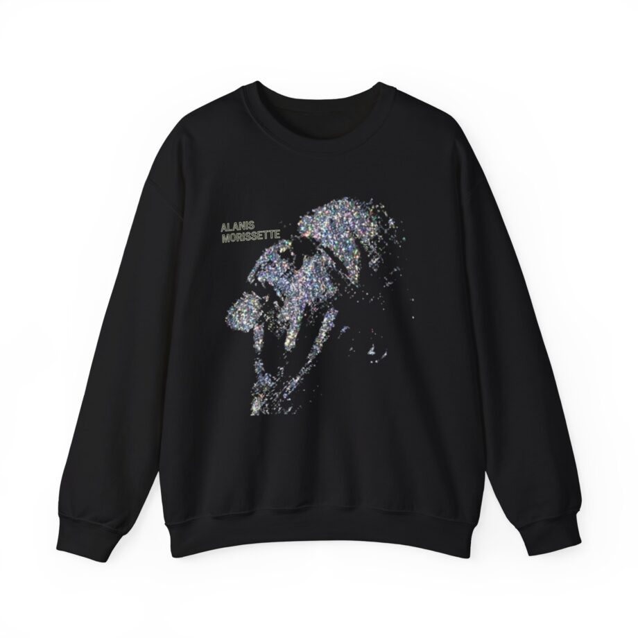 Alanis Morissette Such Pretty Forks Glitter Unisex Heavy Blend™ Crewneck Sweatshirt