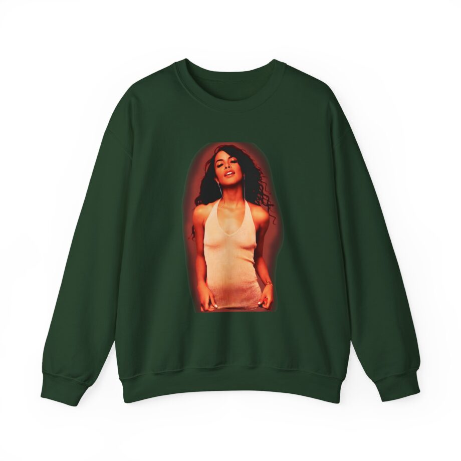 Aaliyah Glow LS Unisex Heavy Blend™ Crewneck Sweatshirt