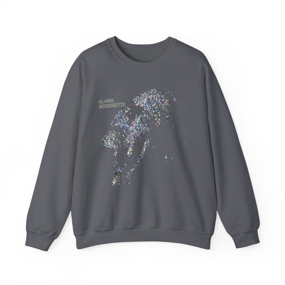 Alanis Morissette Such Pretty Forks Glitter Unisex Heavy Blend™ Crewneck Sweatshirt