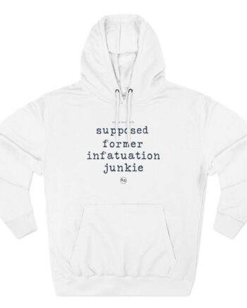 Alanis Morissette Supposed Former Infatuation Junkie Three-Panel Fleece Hoodie