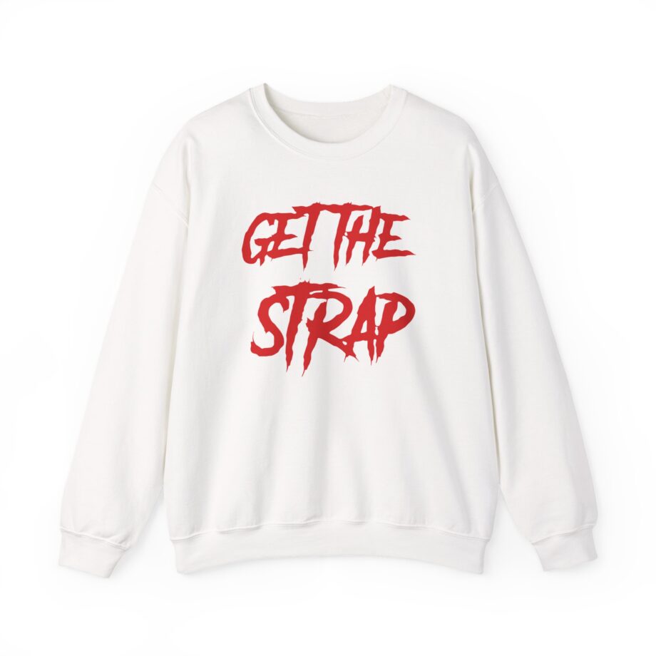 50 Cent Get the Strap Unisex Heavy Blend™ Crewneck Sweatshirt