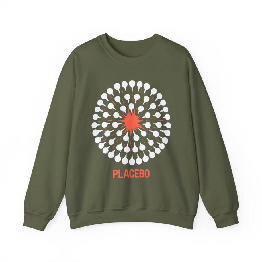 Placebo Pattern Unisex Heavy Blend™ Crewneck Sweatshirt