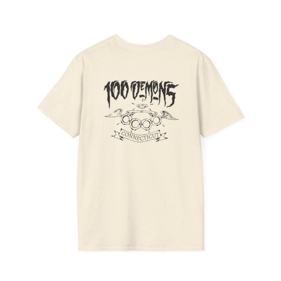 100 Demons Connecticut Hardcore Unisex Softstyle T-Shirt