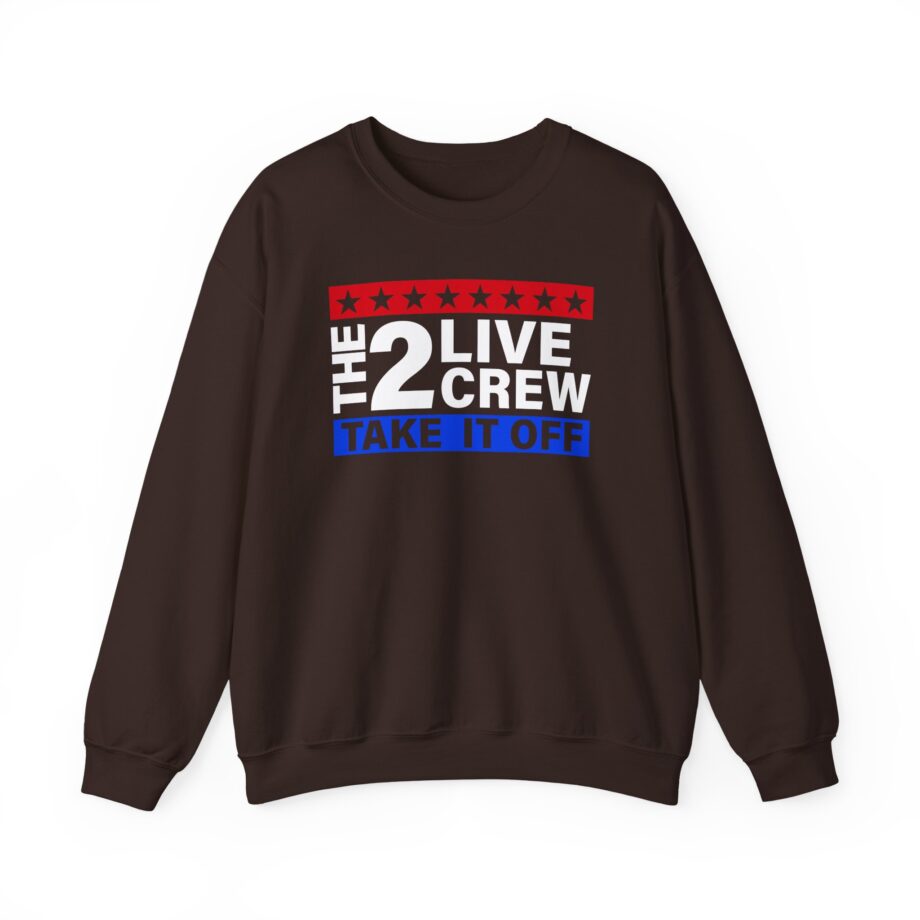 2 Live Crew Take It Off Unisex Heavy Blend™ Crewneck Sweatshirt