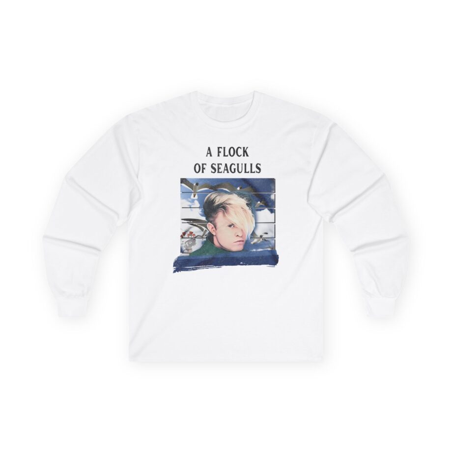 A Flock of Seagulls Birds in Flight Unisex Ultra Cotton Long Sleeve Tee