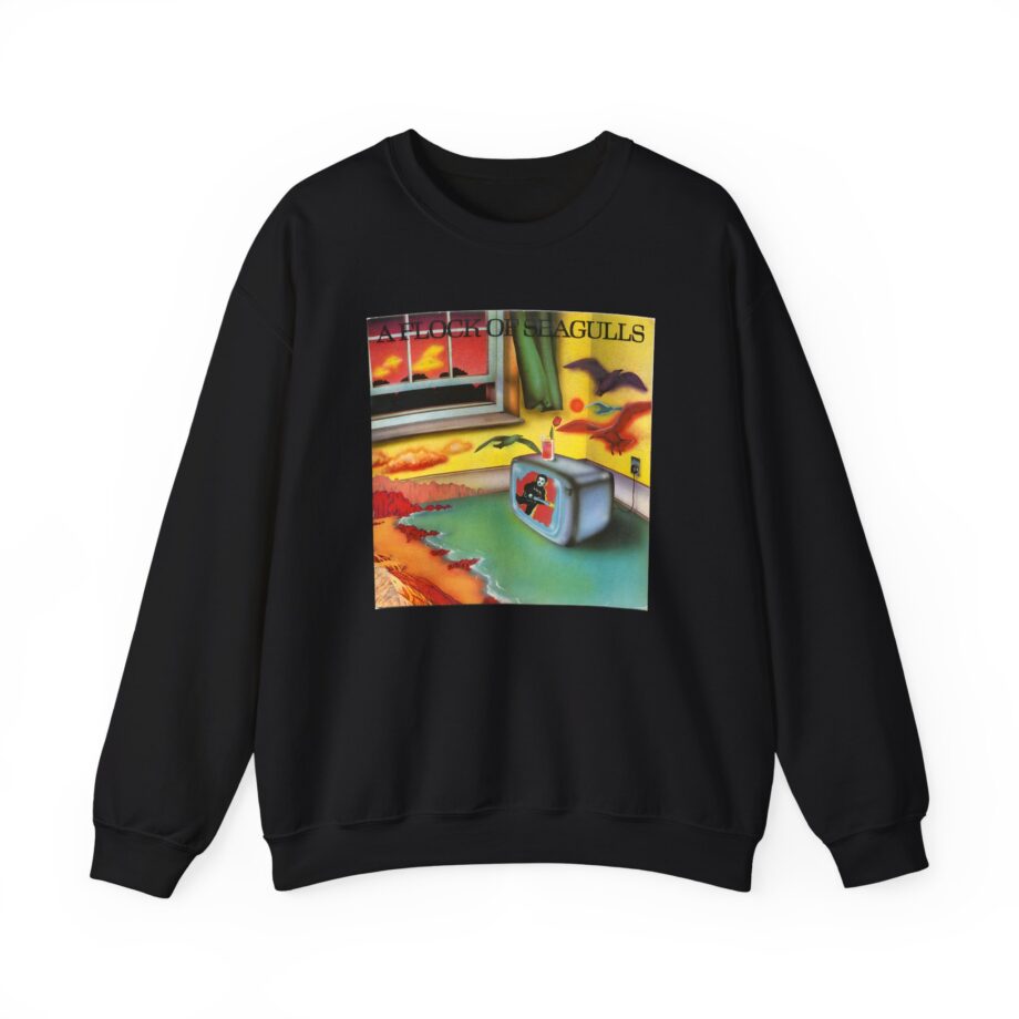A Flock of Seagulls Original Album Cover Unisex Heavy Blend™ Crewneck Sweatshirt