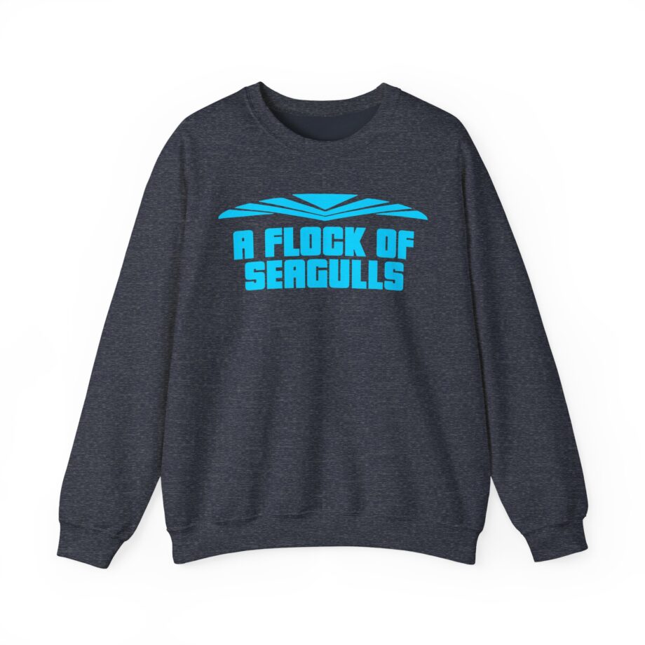 A Flock of Seagulls Logo Unisex Heavy Blend™ Crewneck Sweatshirt