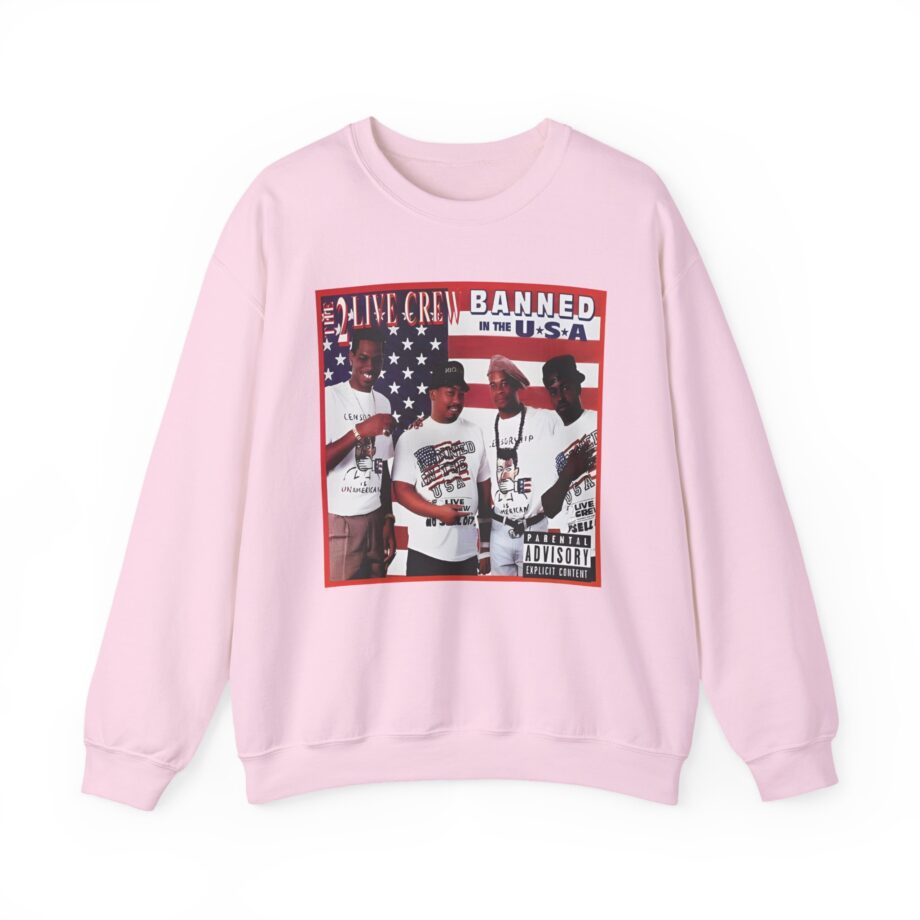 2 Live Crew Banned in the Usa Unisex Heavy Blend™ Crewneck Sweatshirt