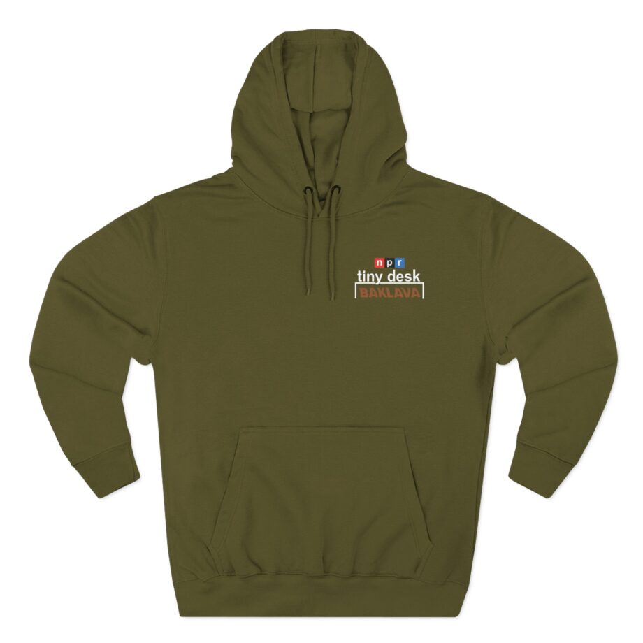 Action Bronson Baklava X Npr Tiny Desk Three-Panel Fleece Hoodie