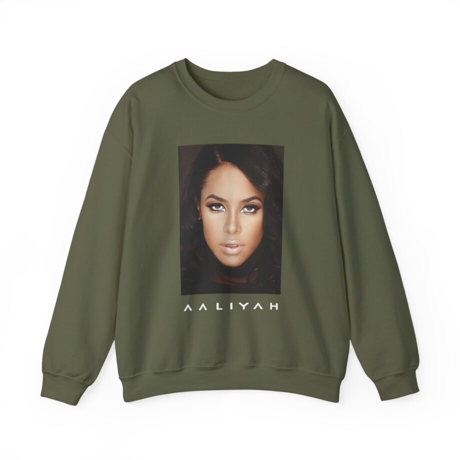 Aaliyah Self Self Titled Photo Unisex Heavy Blend™ Crewneck Sweatshirt