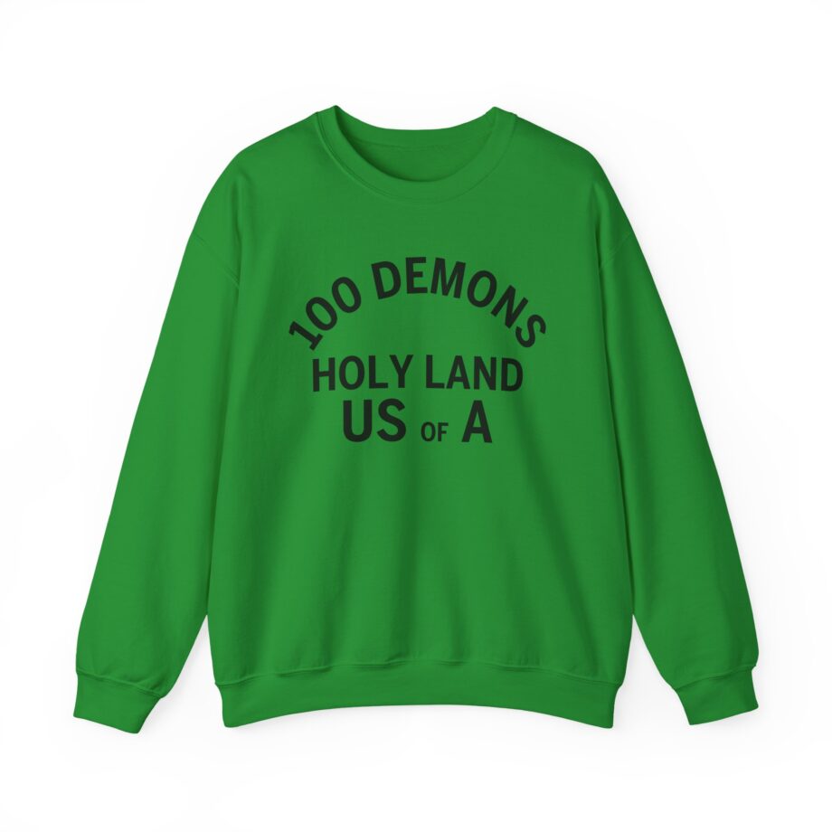 100 Demons Holyland Unisex Heavy Blend™ Crewneck Sweatshirt
