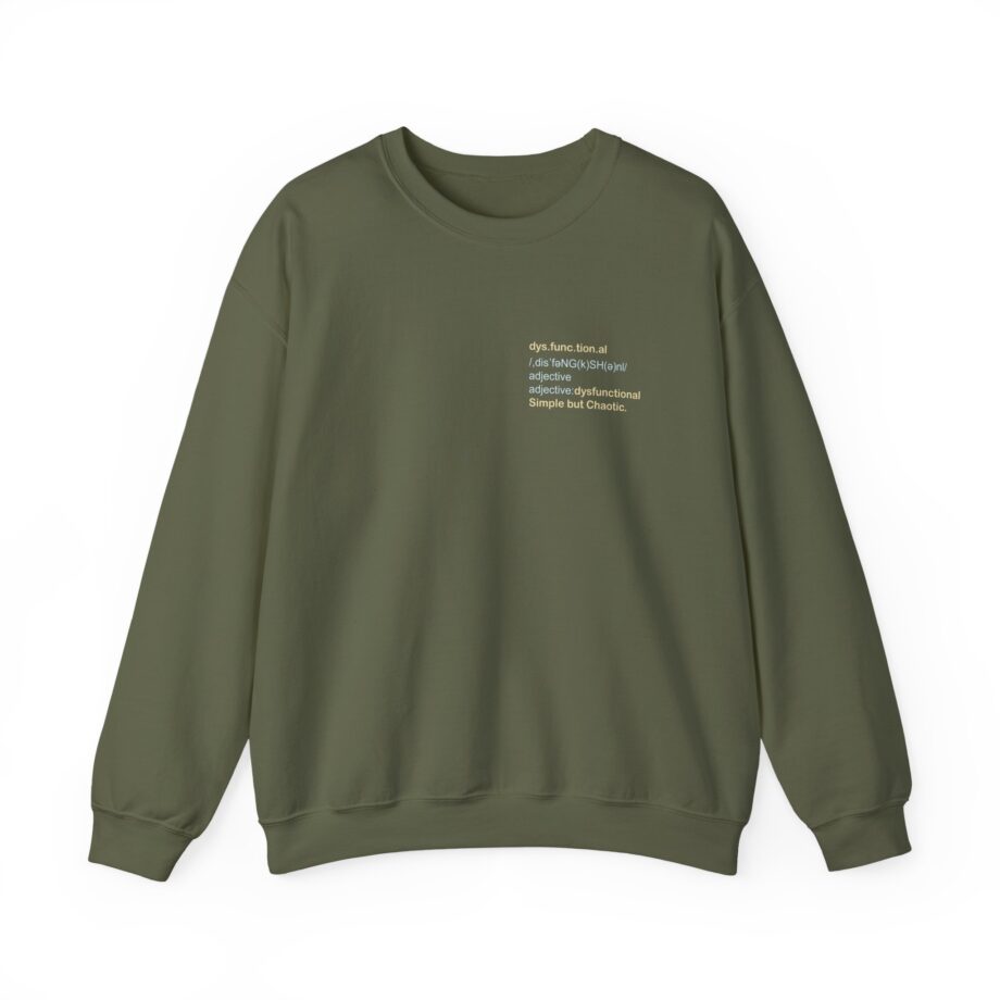 Alex Warren Dysfunctional Unisex Heavy Blend™ Crewneck Sweatshirt