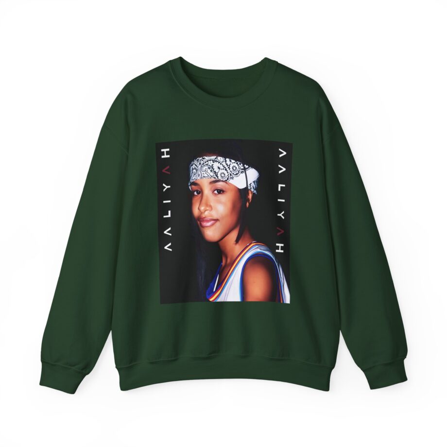 Aaliyah Unisex Heavy Blend™ Crewneck Sweatshirt