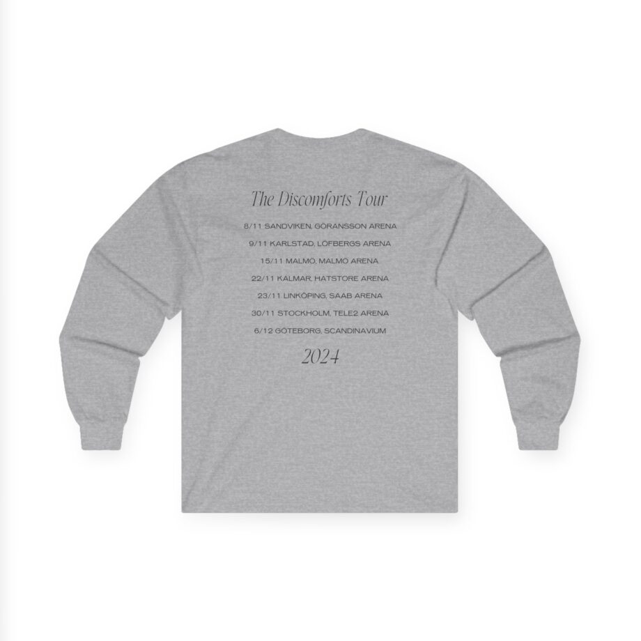 Albin Lee Meldau Discomforts Tour Unisex Ultra Cotton Long Sleeve Tee