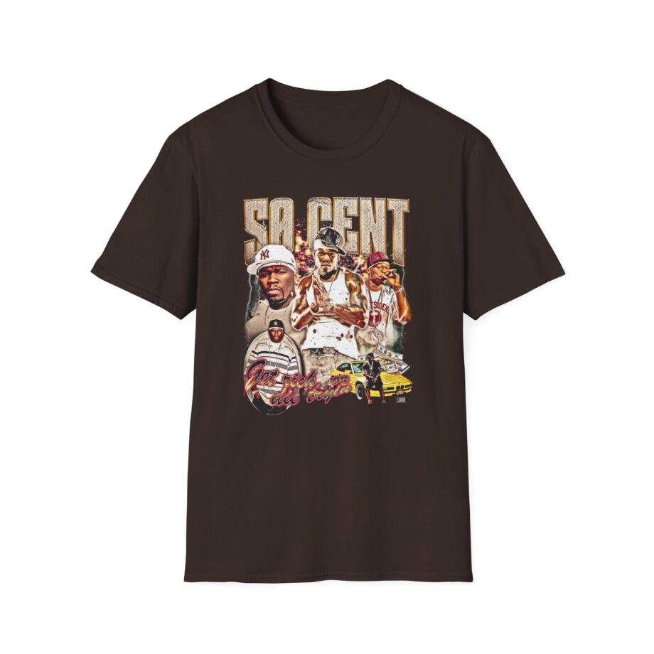 50 Cent Get Rich or Die Tryin Unisex Softstyle T-Shirt