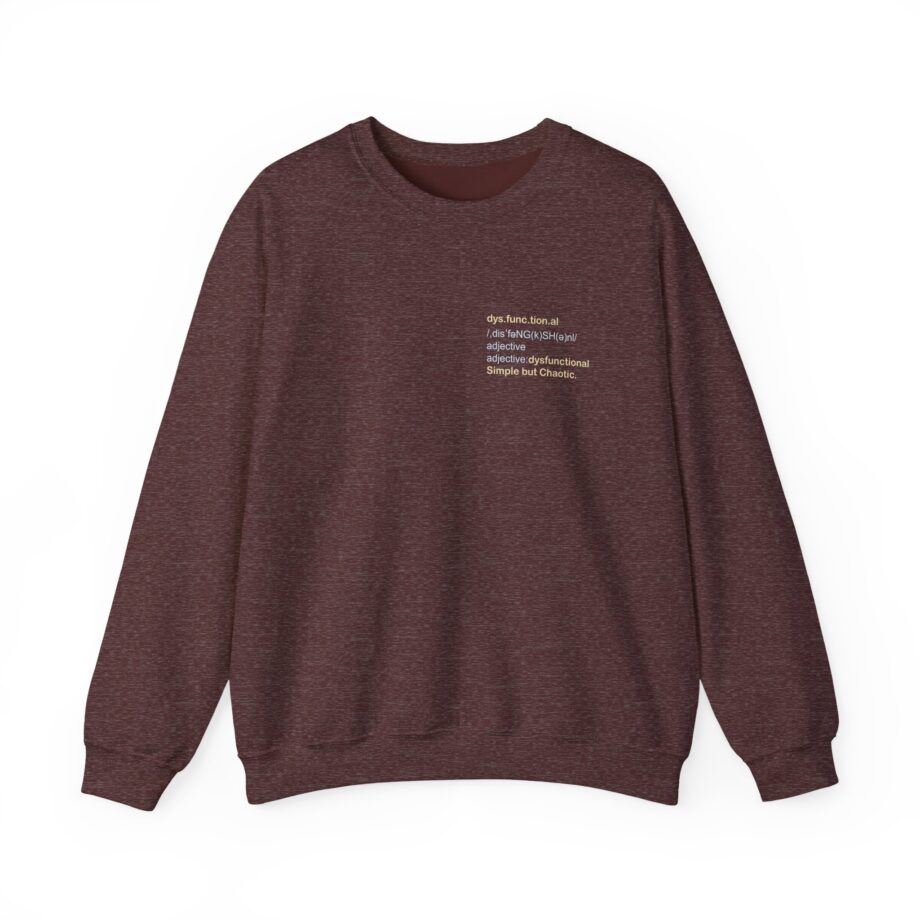 Alex Warren Dysfunctional Unisex Heavy Blend™ Crewneck Sweatshirt