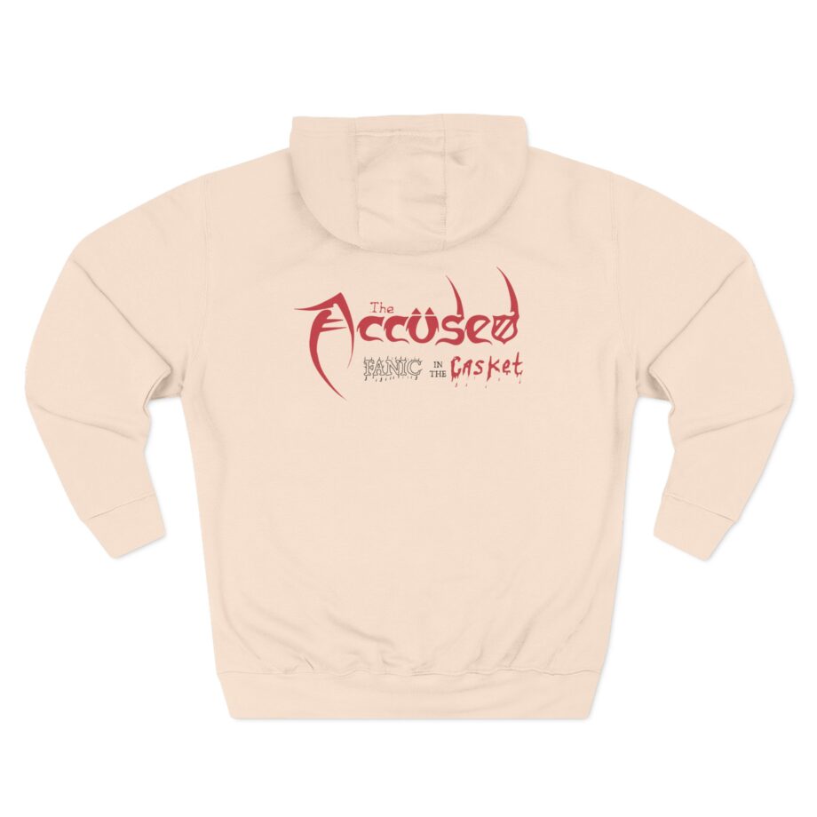 Accused Ad Panic in the Casket Three-Panel Fleece Hoodie