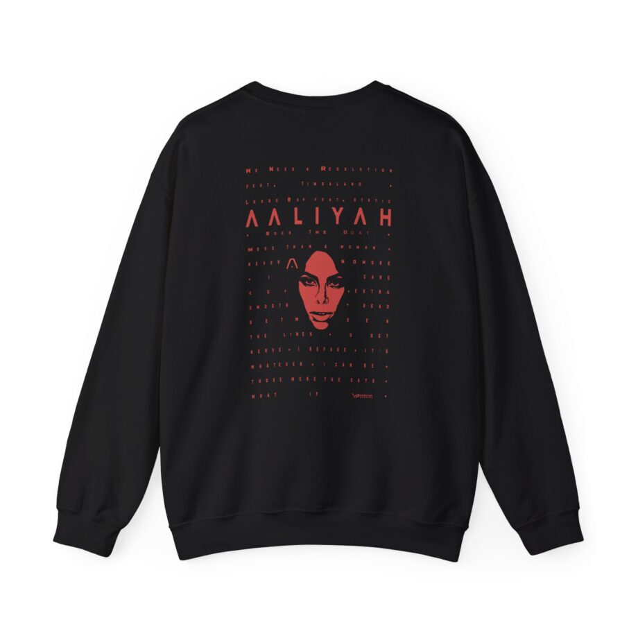 Aaliyah Glow LS Unisex Heavy Blend™ Crewneck Sweatshirt
