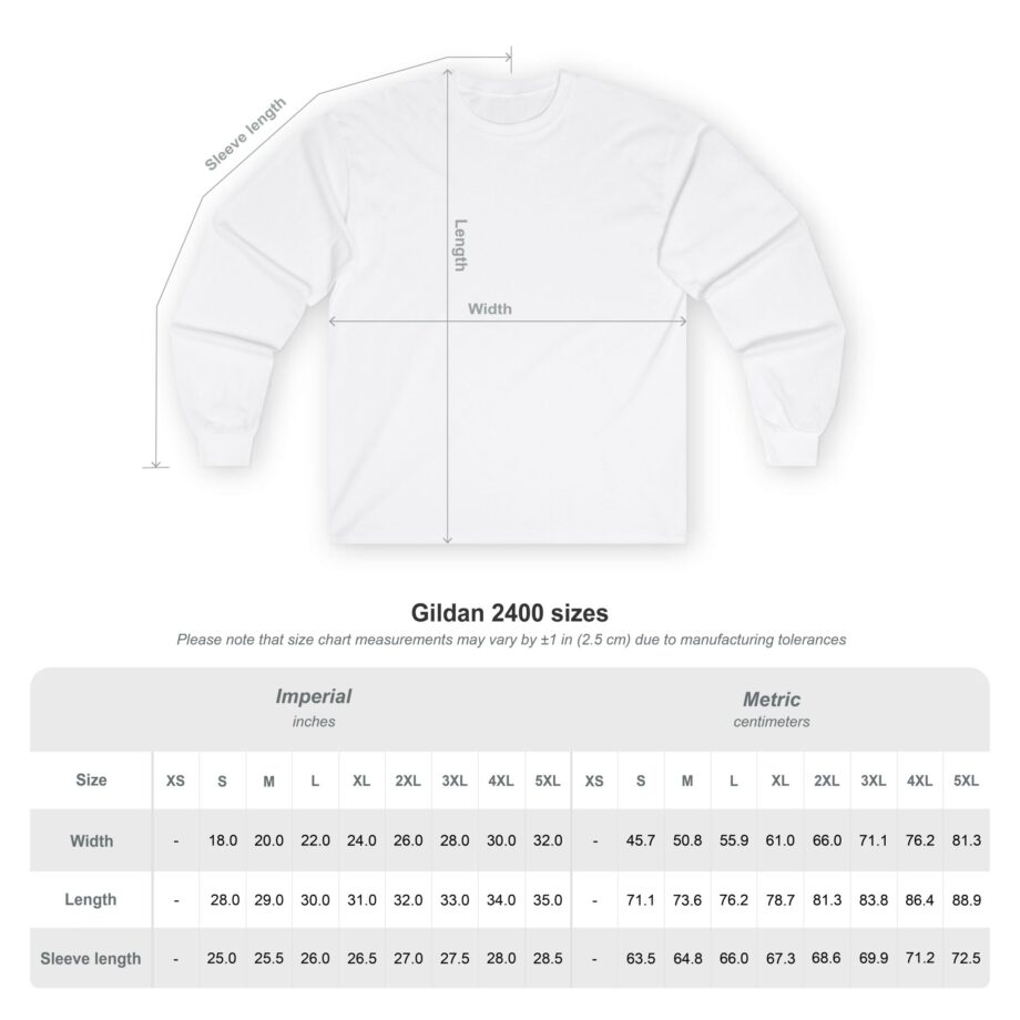 Duckboy Unisex Ultra Cotton Long Sleeve Tee