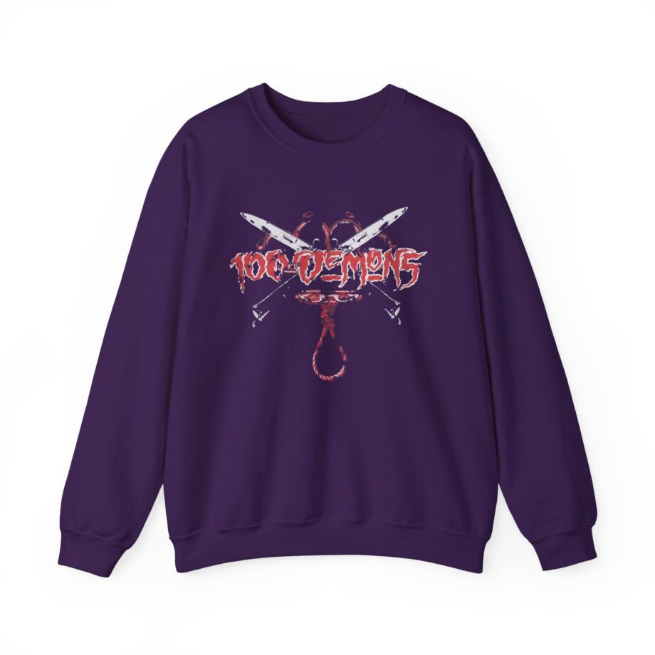 100 Demons Unisex Heavy Blend™ Crewneck Sweatshirt