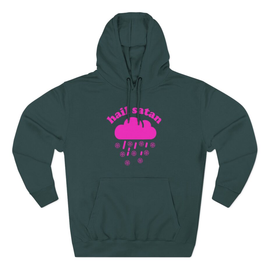 Placebo Hail Satan Three-Panel Fleece Hoodie