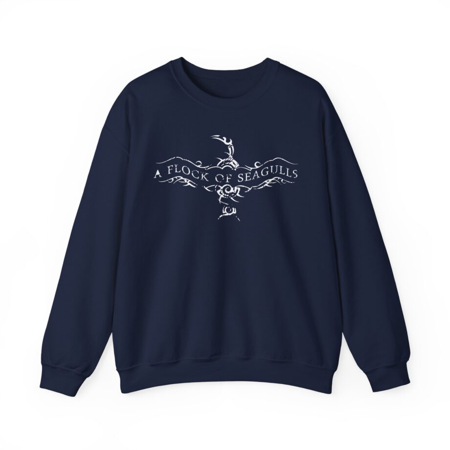 A Flock of Seagulls Logo Unisex Heavy Blend™ Crewneck Sweatshirt