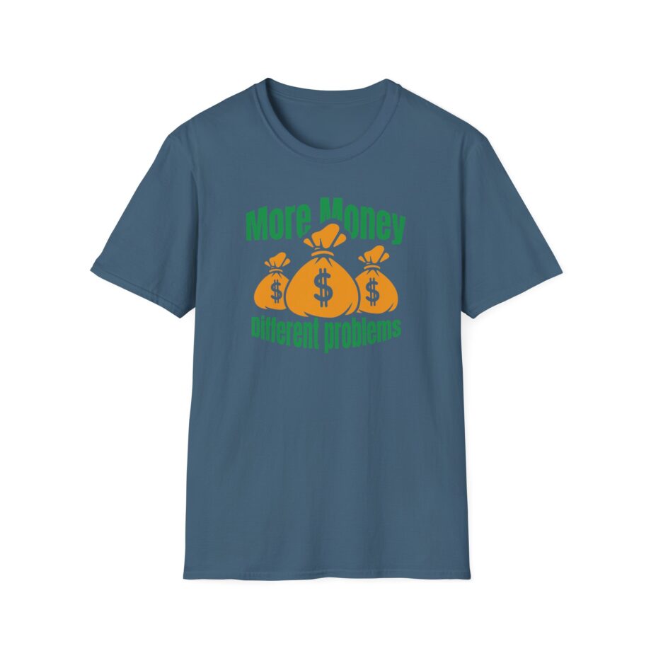 Aba and Preach More Money Different Problems Unisex Softstyle T-Shirt