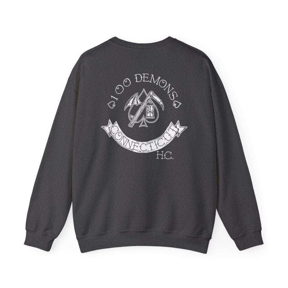 100 Demons Spade Sickle Unisex Heavy Blend™ Crewneck Sweatshirt