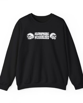 Agoraphobic Nosebleed Skulls Unisex Heavy Blend™ Crewneck Sweatshirt