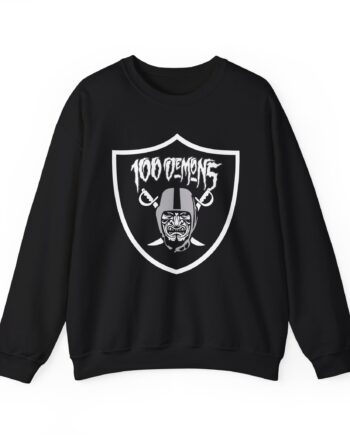 100 Demons Brass City Unisex Heavy Blend™ Crewneck Sweatshirt