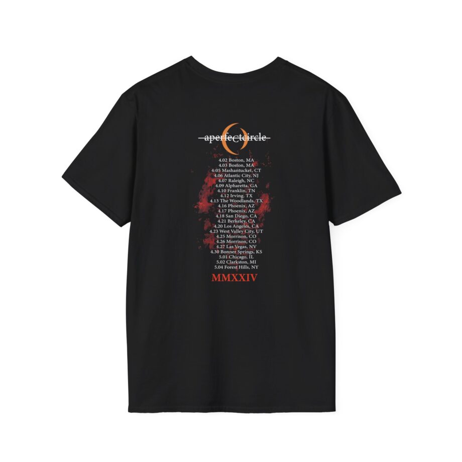 A Perfect Circle Logo Itin Unisex Softstyle T-Shirt