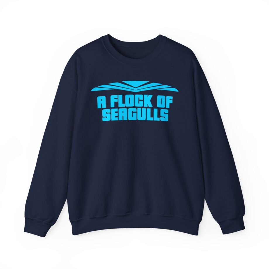 A Flock of Seagulls Logo Unisex Heavy Blend™ Crewneck Sweatshirt