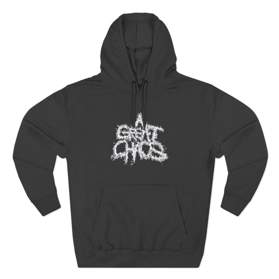 A Great Chaos Spell Out Three-Panel Fleece Hoodie