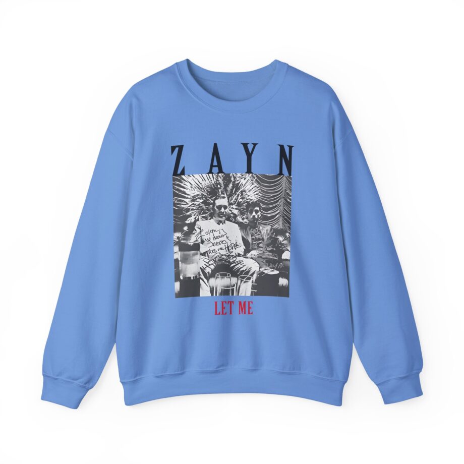 Zayn Malik Let Me Unisex Heavy Blend™ Crewneck Sweatshirt