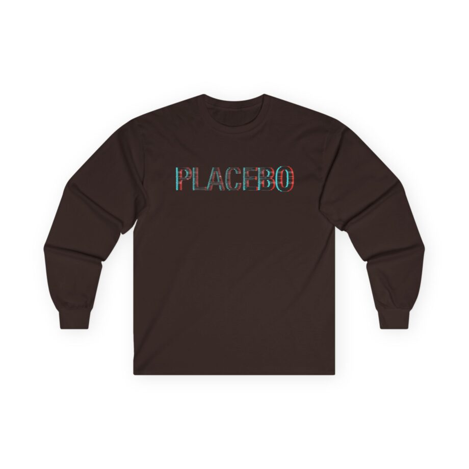 Placebo Glitch Logo Unisex Ultra Cotton Long Sleeve Tee