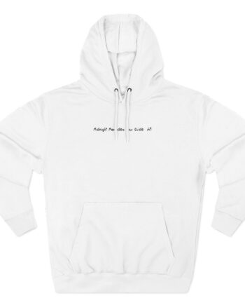 A Tribe Called Quest Midnight Marauders Tour Guide Three-Panel Fleece Hoodie