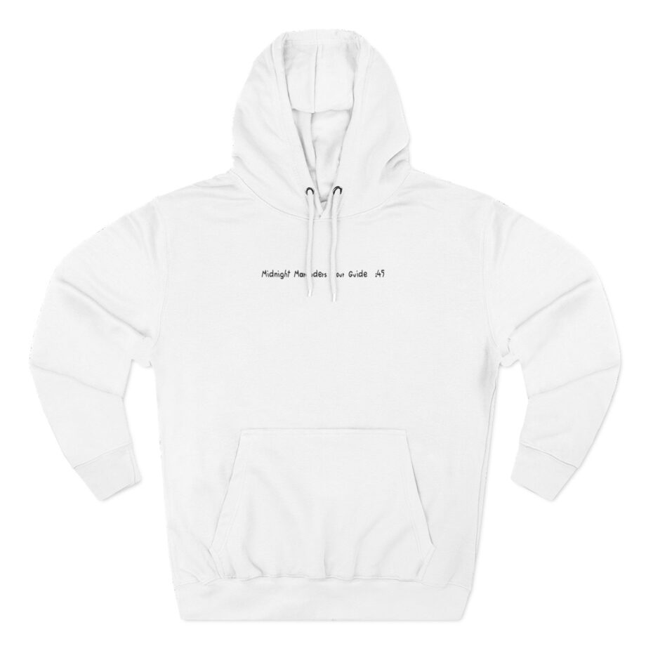 A Tribe Called Quest Midnight Marauders Tour Guide Three-Panel Fleece Hoodie