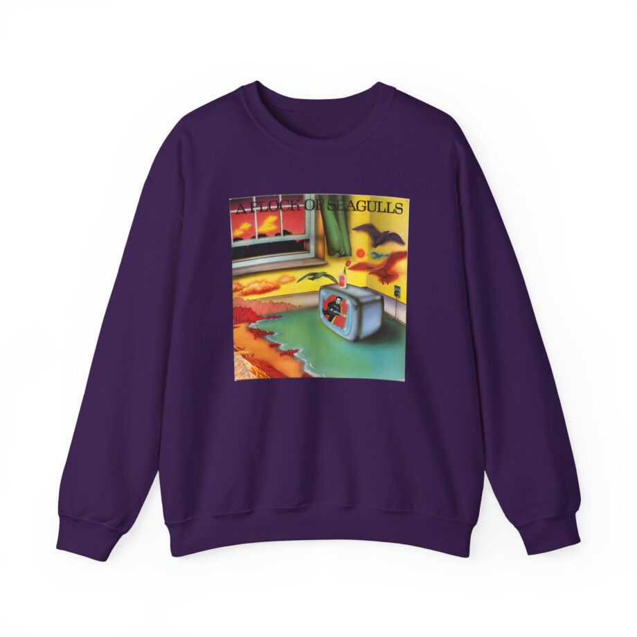 A Flock of Seagulls Original Album Cover Unisex Heavy Blend™ Crewneck Sweatshirt