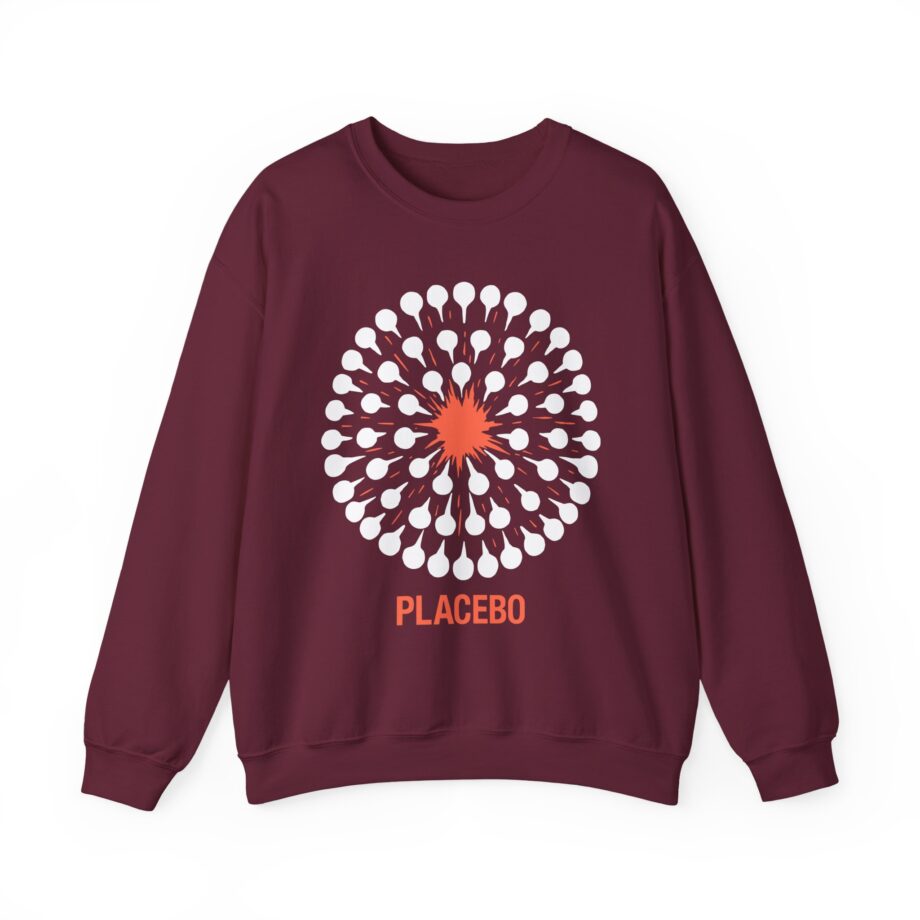 Placebo Pattern Unisex Heavy Blend™ Crewneck Sweatshirt