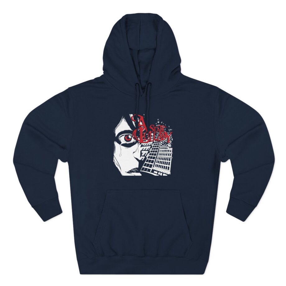 A Static Lullaby Asl Album Three-Panel Fleece Hoodie