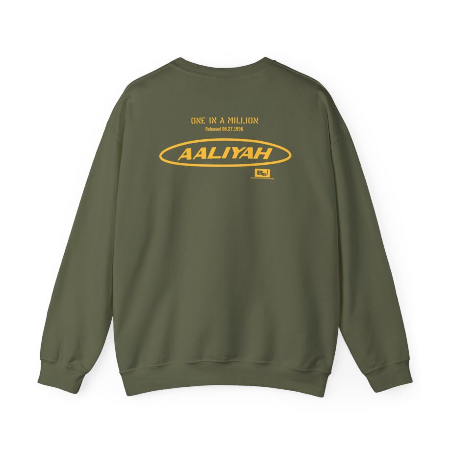 Aaliyah OIAM Portrait Unisex Heavy Blend™ Crewneck Sweatshirt