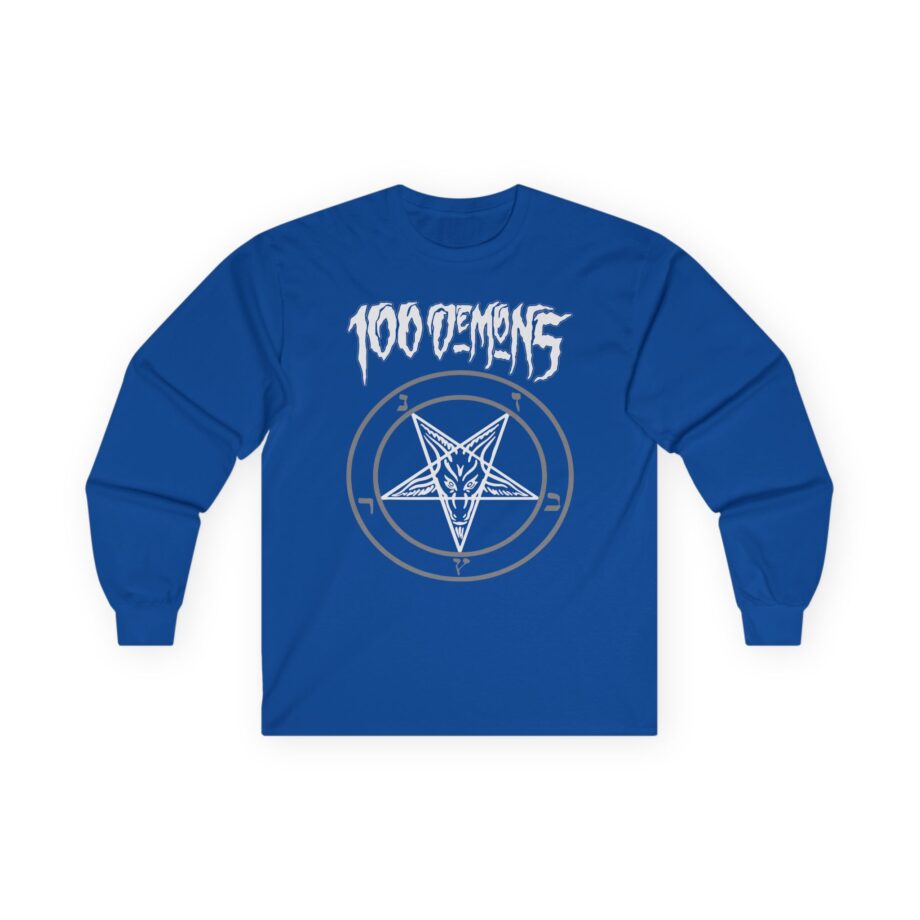 100 Demons Pentagram Unisex Ultra Cotton Long Sleeve Tee