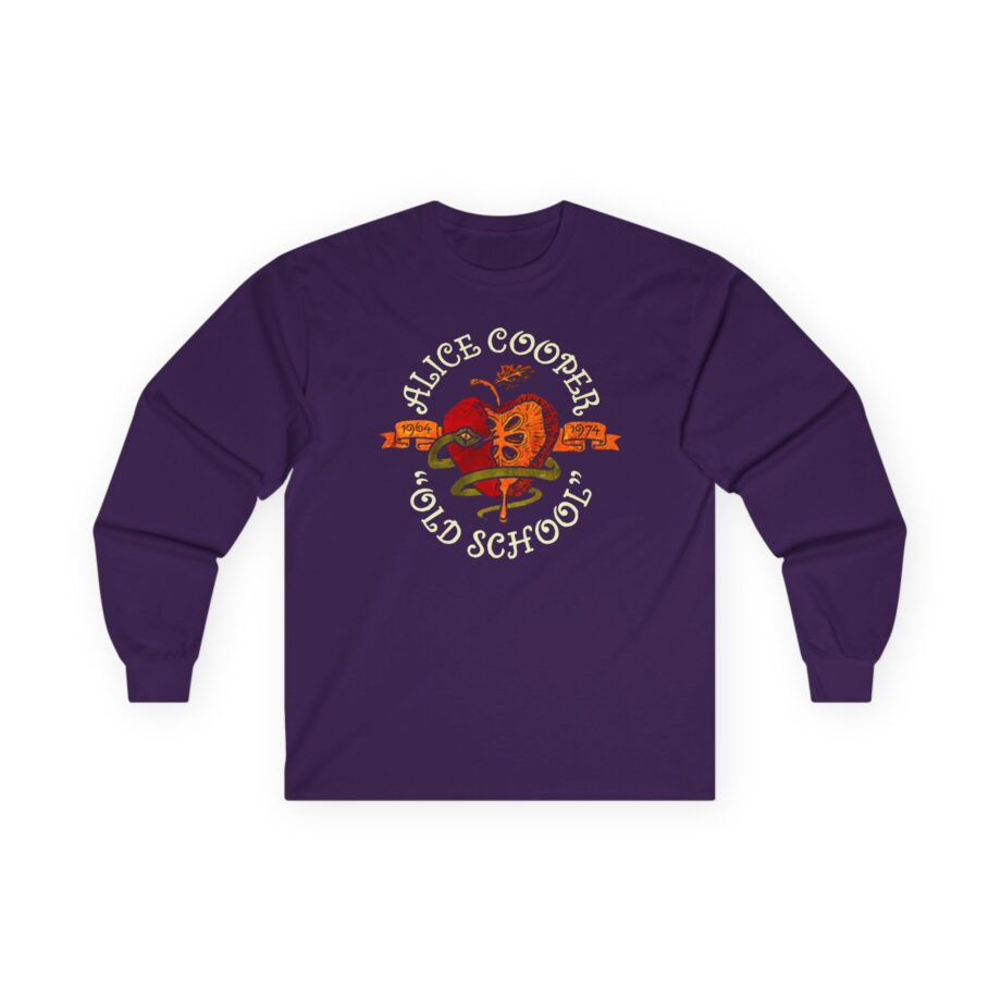 Alice Cooper Old School Unisex Ultra Cotton Long Sleeve Tee