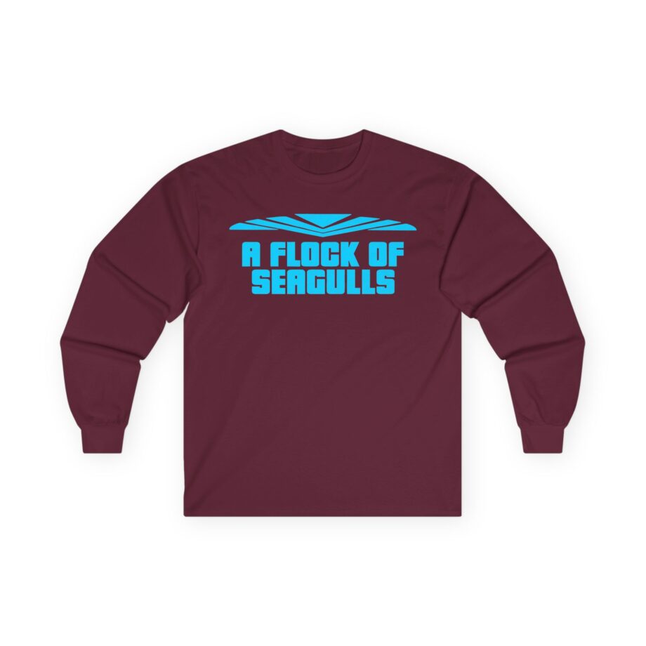 A Flock of Seagulls Logo Unisex Ultra Cotton Long Sleeve Tee