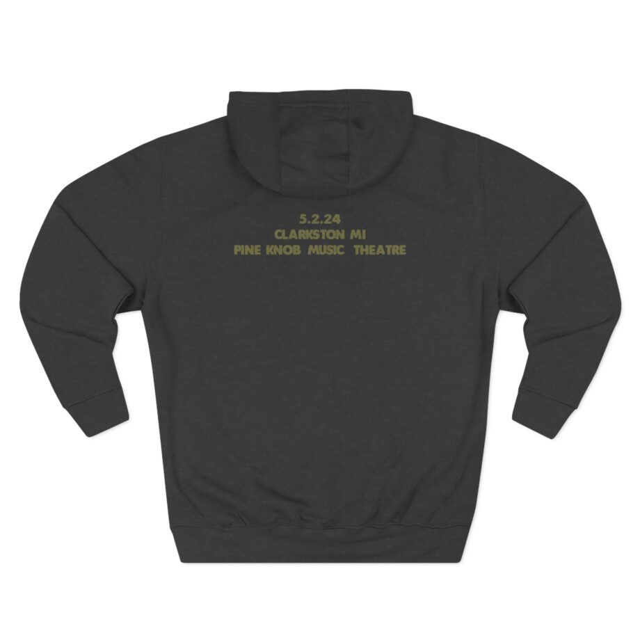 A Perfect Circle Sessanta Primus, Puscifer, Clarkston, Pine Knob Music Theatre Three-Panel Fleece Hoodie