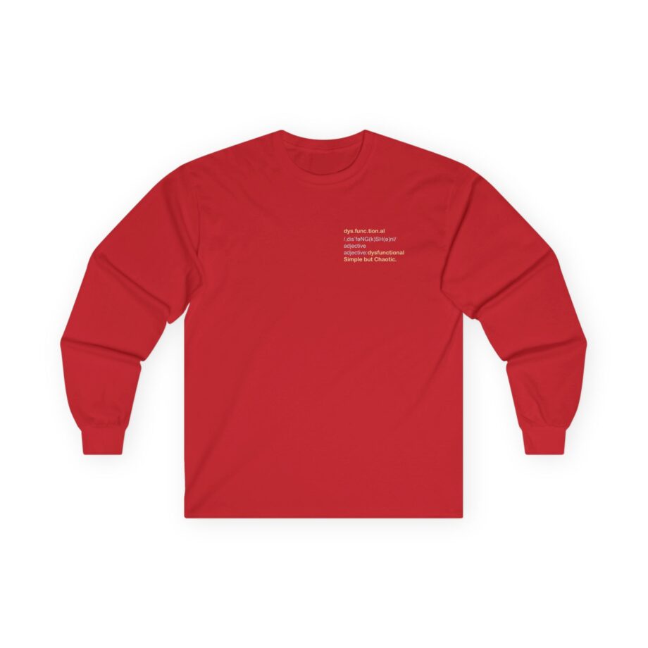 Alex Warren Dysfunctional Unisex Ultra Cotton Long Sleeve Tee