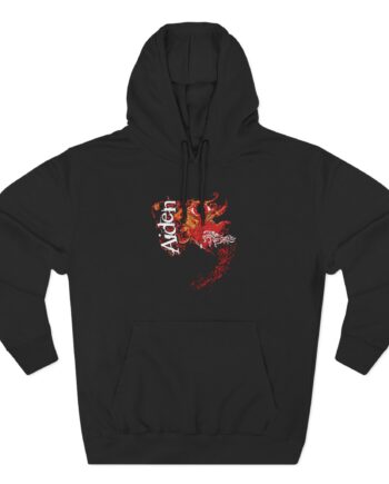Aiden Die Romantic Youth Three-Panel Fleece Hoodie